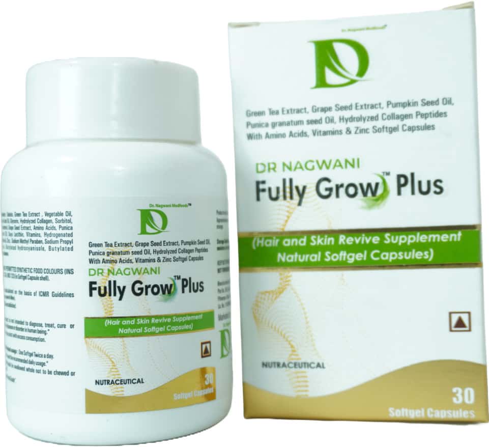 Dr Nagwani Fully Grow Plus - 30 Softgel Capsules