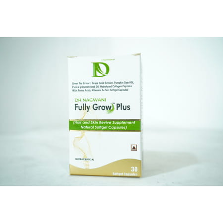 Dr Nagwani Fully Grow Plus - 30 Softgel Capsules