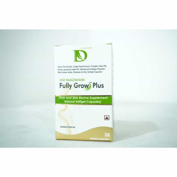 Dr Nagwani Fully Grow Plus - 30 Softgel Capsules