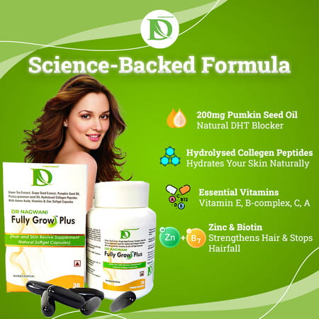 Dr Nagwani Fully Grow Plus - 30 Softgel Capsules