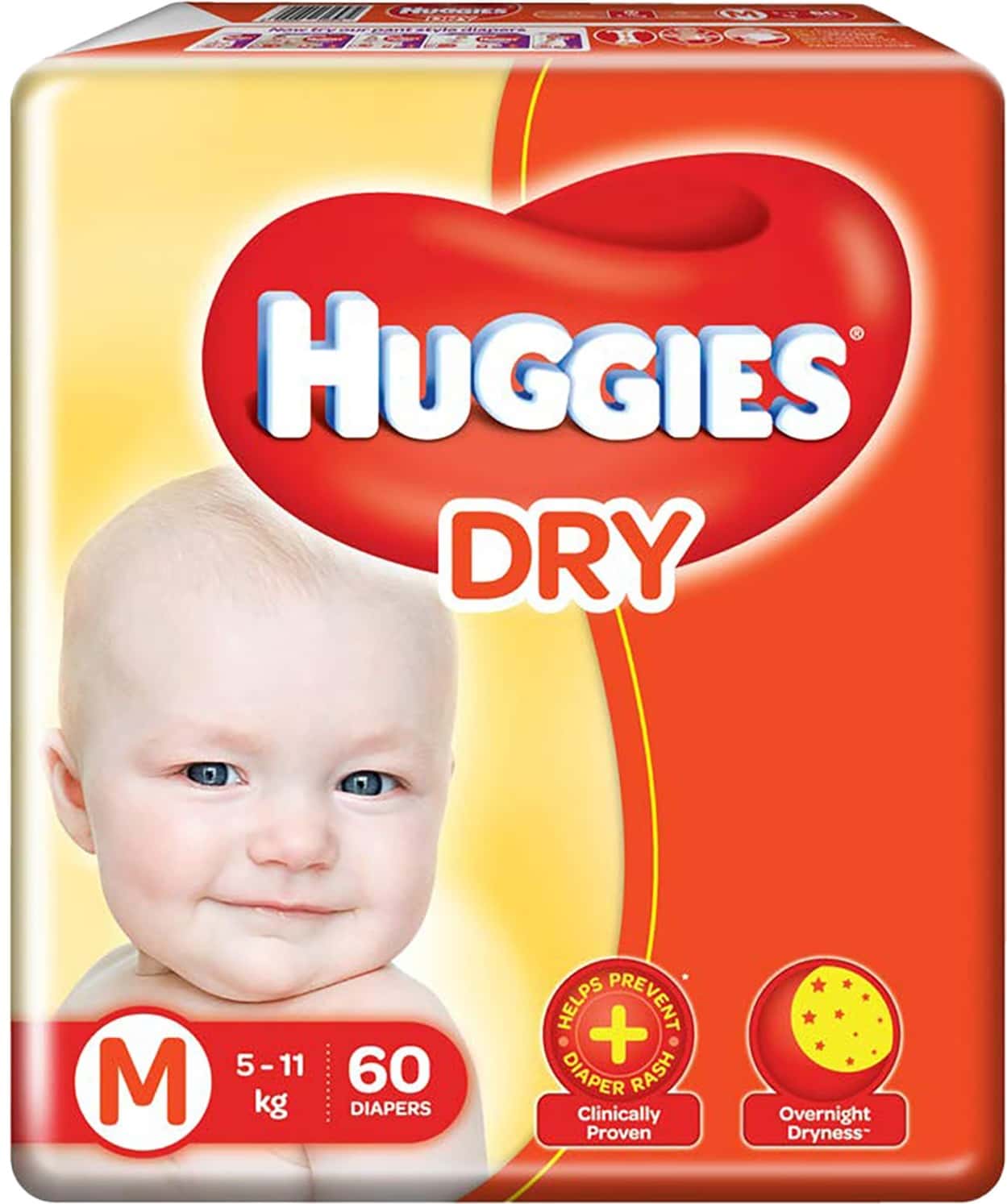 Buy HUGGIES DRY PANTS DIAPERS ( MEDIUM SIZE) 1 COUNT Online & Get