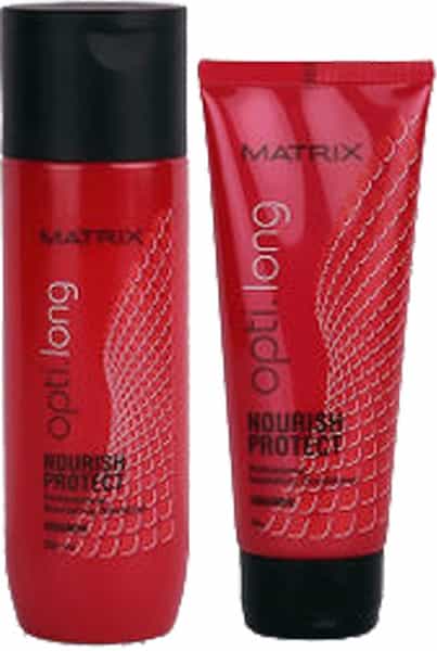 Matrix Opti Long Nourish Protect Nourishing Shampoo Ceramide & Conditioner