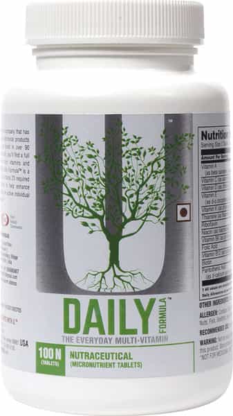 Universal Nutrition Daily Formula 100 Tablet(S) Unflavoured