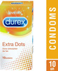 Durex Extra Dots Thin Condoms Combo Pack - Honeymoon Pack: Extra Thin | Extra Time Condoms (10X3)