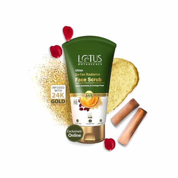 Lotus Botanicals Ubtan De-Tan Radiance Face Wash 100Ml ( Pack Of 2)