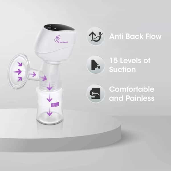 R For Rabbit First Feed Comfort Plus Breast Pump White