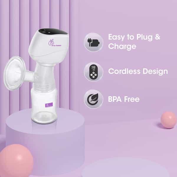 R For Rabbit First Feed Comfort Plus Breast Pump White
