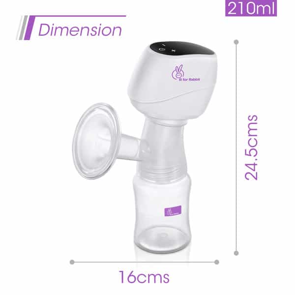 R For Rabbit First Feed Comfort Plus Breast Pump White
