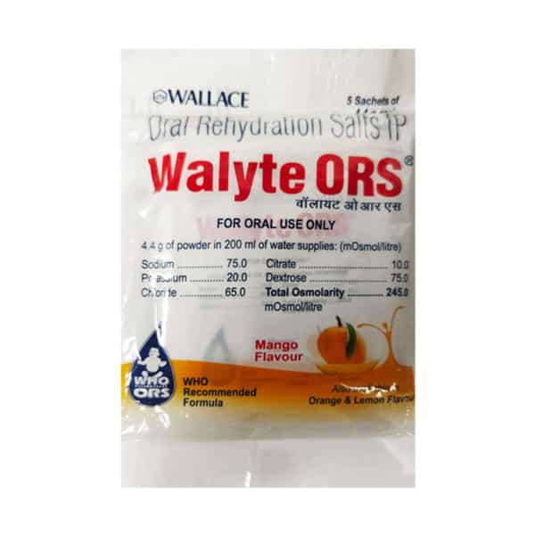 Walyte Ors Mango Flavour Sachet 4.4Gm