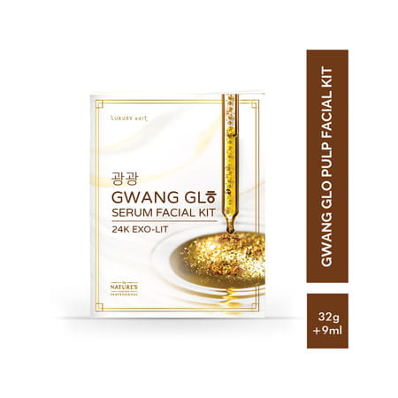 Naturer'S Essence Professional Gwang Glow Pulp Facial Kit | Pulp Based | Made From Watermelon | 41g