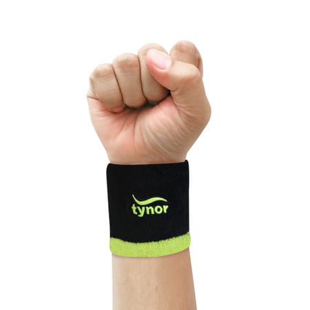Tynor Wristband | Black & Green | Universal | 1 Unit