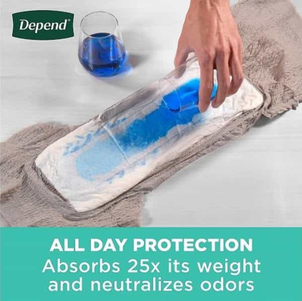 Medium| 30: Depend Fit-Flex Incontinence Underwear For Women| Maximum Absorbency| M| Tan| 30N