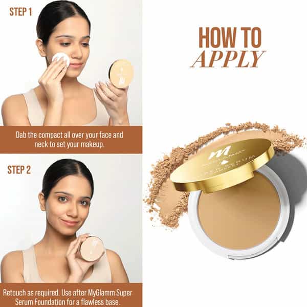 Myglamm Super Serum Compact -202W Latte
