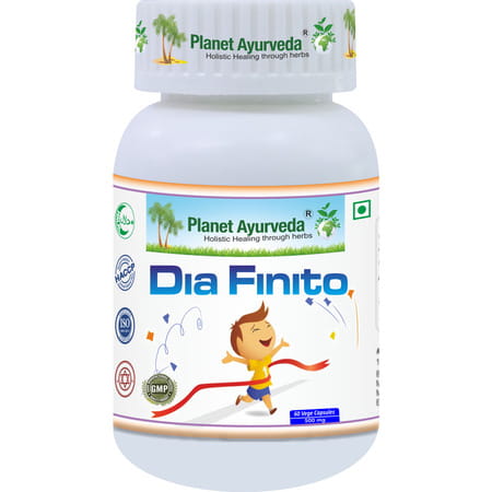 Planet Ayurveda Dia Finito Capsules - 60 Capsules