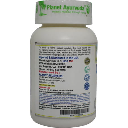 Planet Ayurveda Dia Finito Capsules - 60 Capsules