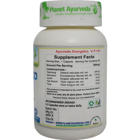 Planet Ayurveda Dia Finito Capsules - 60 Capsules