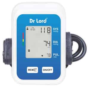 Dr Lord Digital Blood Pressure Monitor (medium Arm Cuff With C Type Cable)