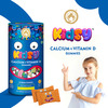 Mom & World Kidsy Calcium + Vitamin D Gummies For Kids- 30 (Mango Flavoured) (Pack Of 2)