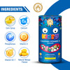 Mom & World Kidsy Calcium + Vitamin D Gummies For Kids- 30 (Mango Flavoured) (Pack Of 2)