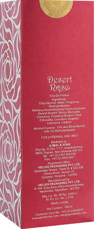 Ajmal Desert Rose Edp 100ml Perfume For Women And Aristocrat Edp 75ml Perfume For Men