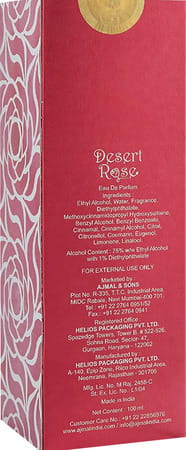 Ajmal Desert Rose Edp 100ml Perfume For Women And Aristocrat Edp 75ml Perfume For Men