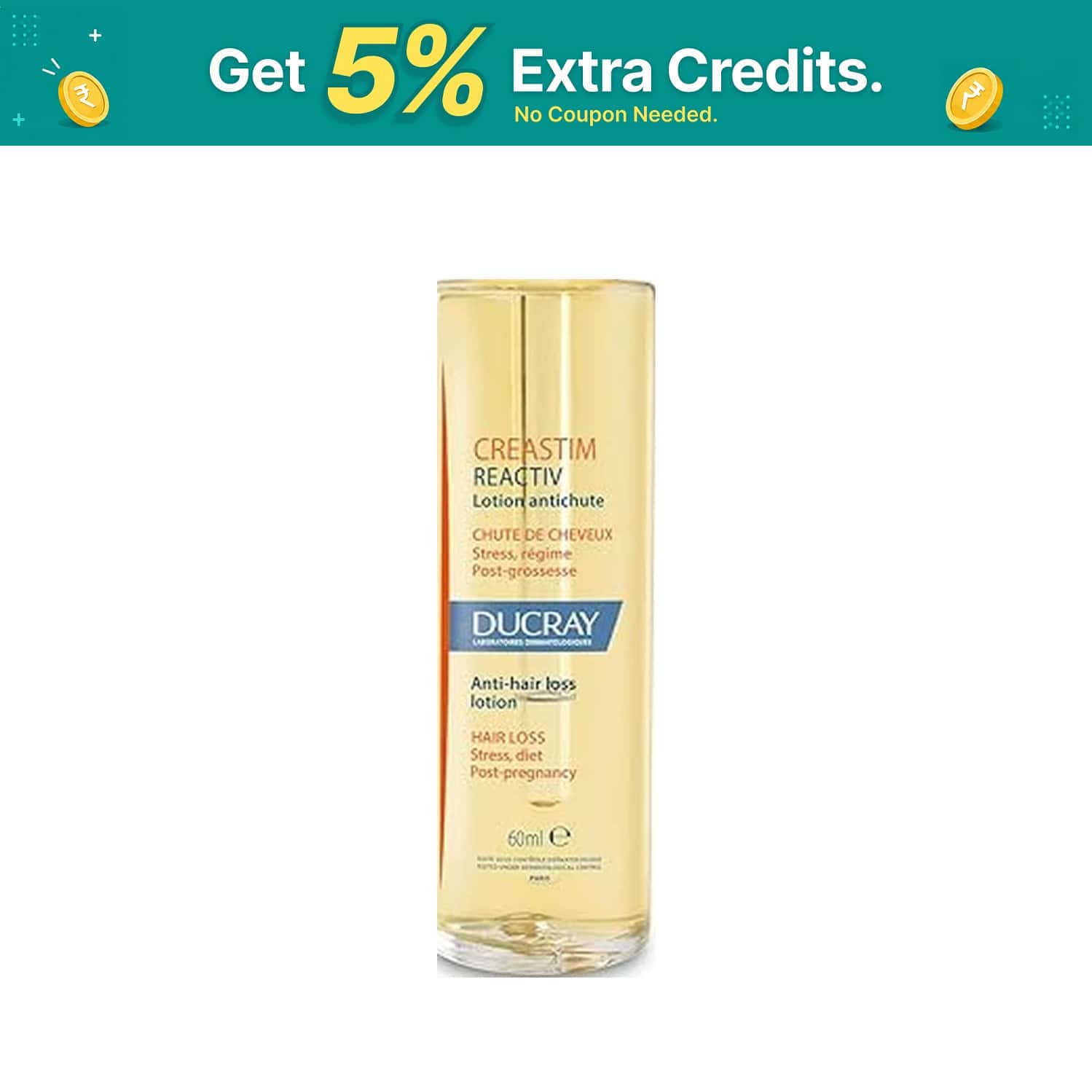 Ducray Creastim Reactiv Lotion 60ml