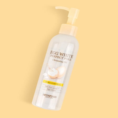 Skinfood Egg White Perfect Pore Cleansing Oil - Face Cleanser - Korean Beauty Product 200ml