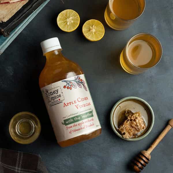 Honey & Spice Apple Cider Vinegar - With The Mother