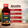 Baidyanath Kasamrit Sugar Free | Herbal Cough Syrup With Tulsi Mulethi Pippal & 9 Herbs - 200Ml