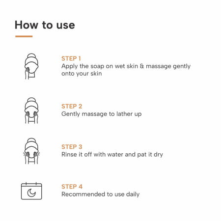 Dermatouch Kojic Acid 1% Soap With Glutathione|Pigmentation & Sun Damage|Soap For Men & Women|75g