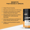Myfitfuel L-Taurine (500Mg) 180 Capsules| Amino Acid