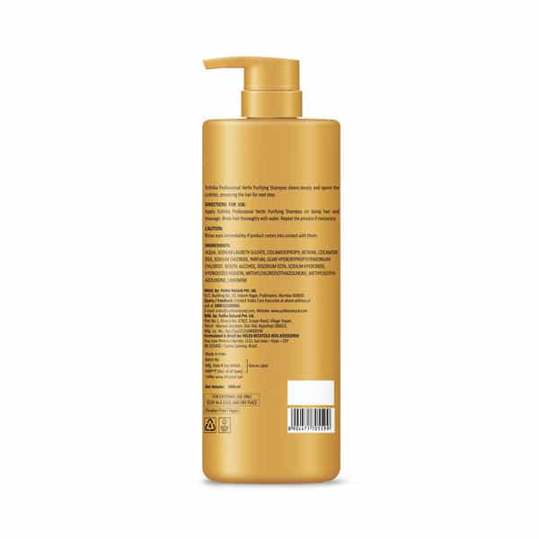 Yuthika Professional Vertix Hydrolyzed Keratin Purifying Shampoo For All Hair Types 1000Ml