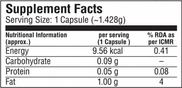 Labrada Double Strength Omega 3 Fatty Acid - 60 Soft Gelatin Capsules