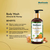 Medimade Almond And Honey Body Wash - 300 Ml X 2 ( Pack Of 2 )