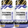 Musclexp Daily Vital + Probiotic One Daily 60 Tablets (Pack Of 2)