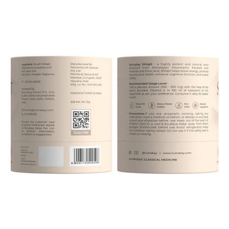 Nutrabay Pure Shilajit I Filtered Resin From High-Altitude Himalayas 20gm