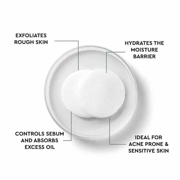The Face Shop Tea Tree Korean Toner Pads | Aha Bha Pha Hyaluronic Acid | Acne & Oily Skin - 150Ml