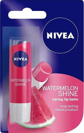 Nivea Watermelon Shine Caring Lip Balm - 4.8g