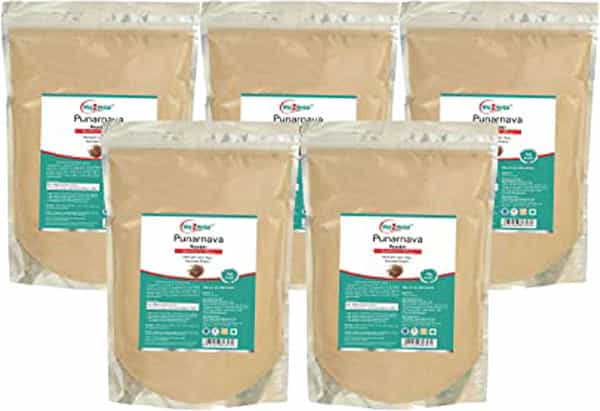 Way2herbal Punarnava Powder - 1 Kg (Pack Of 5)