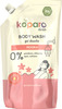Koparo Body Wash - Jasmine - Natural & Non Toxic | No Parabens - Ph Balanced - Refill Pack - 750 Ml