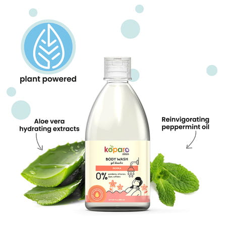 Koparo Body Wash - Jasmine - Natural & Non Toxic | No Parabens - Ph Balanced - Refill Pack - 750 Ml