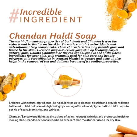 Atulya Chandan Haldi Soap 125 Gm