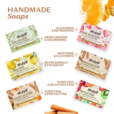 Atulya Chandan Haldi Soap 125 Gm