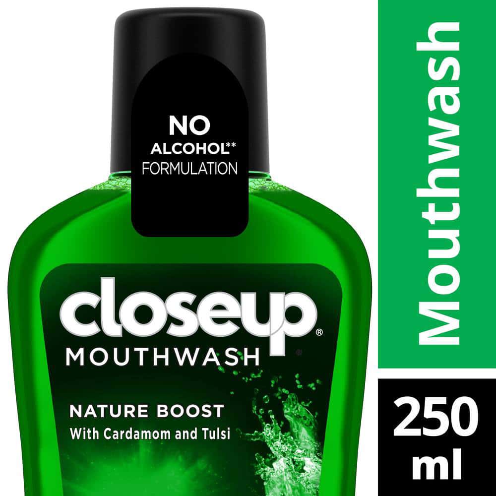 Buy Closeup Nature Mouthwash Bottle Of 250 Ml Online at Flat 18 OFF* PharmEasy