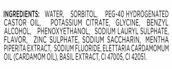Closeup Nature Mouthwash Bottle Of 250 Ml