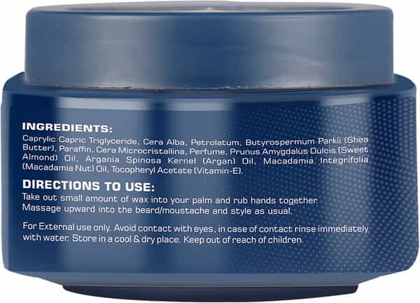 The Beard Story Beard & Moustache Styling Wax Strong Hold With Shine 45 G