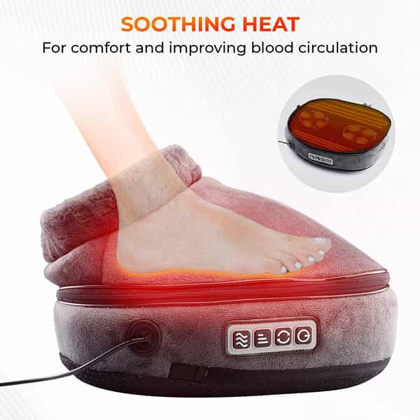 Beatxp Archeal Foot Massager For Pain Relief | Leg Massager Machine For Home Pain Relief (Grey)