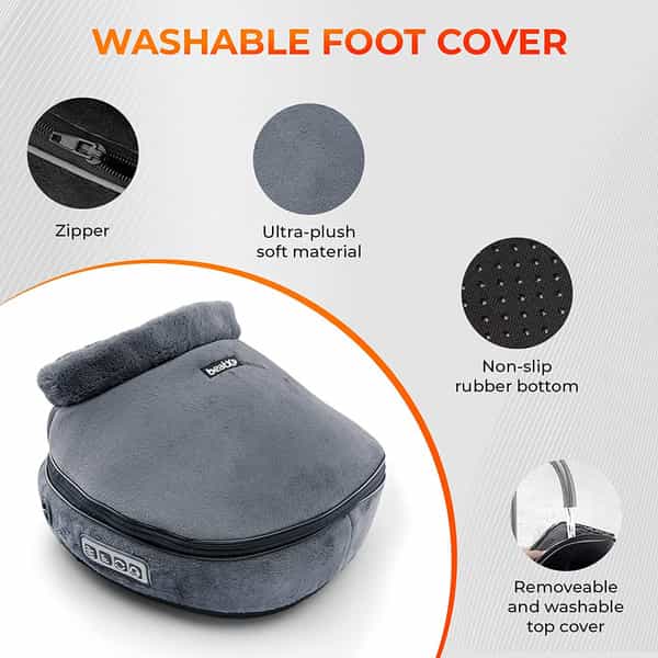 Beatxp Archeal Foot Massager For Pain Relief | Leg Massager Machine For Home Pain Relief (Grey)