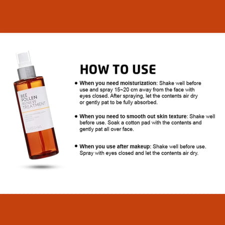 Missha Bee Pollen Renew Treatment - Intense Hydration - Anti Aging Benefits | 150Ml