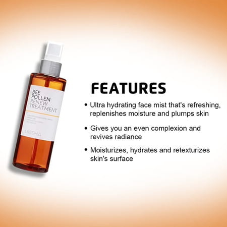 Missha Bee Pollen Renew Treatment - Intense Hydration - Anti Aging Benefits | 150Ml